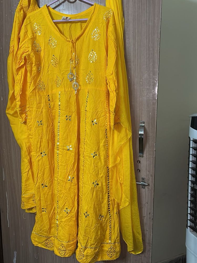 Yellow frock