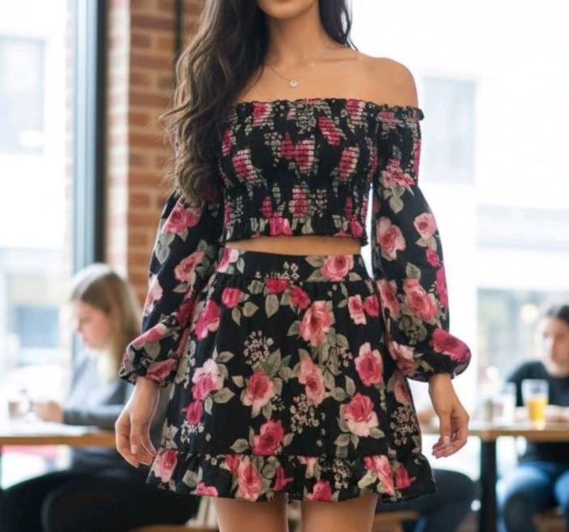 Floral Two-Piece Set