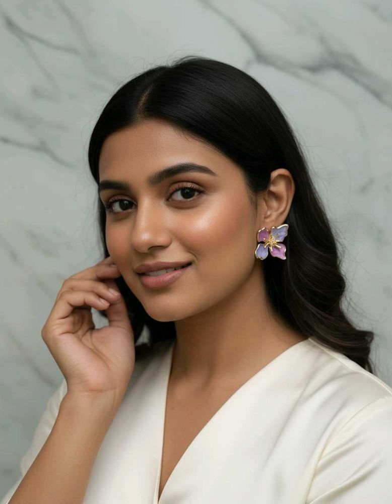 🪩✨AntiTarnish Floral Stud Earrings🪩✨✔️