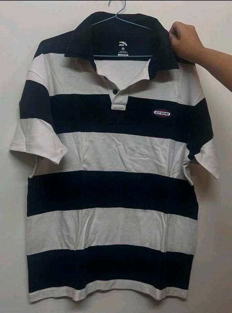 Striped Polo T-Shirt