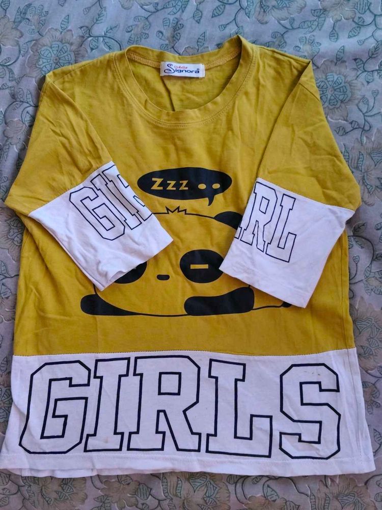 Girls Graphic Print Tee