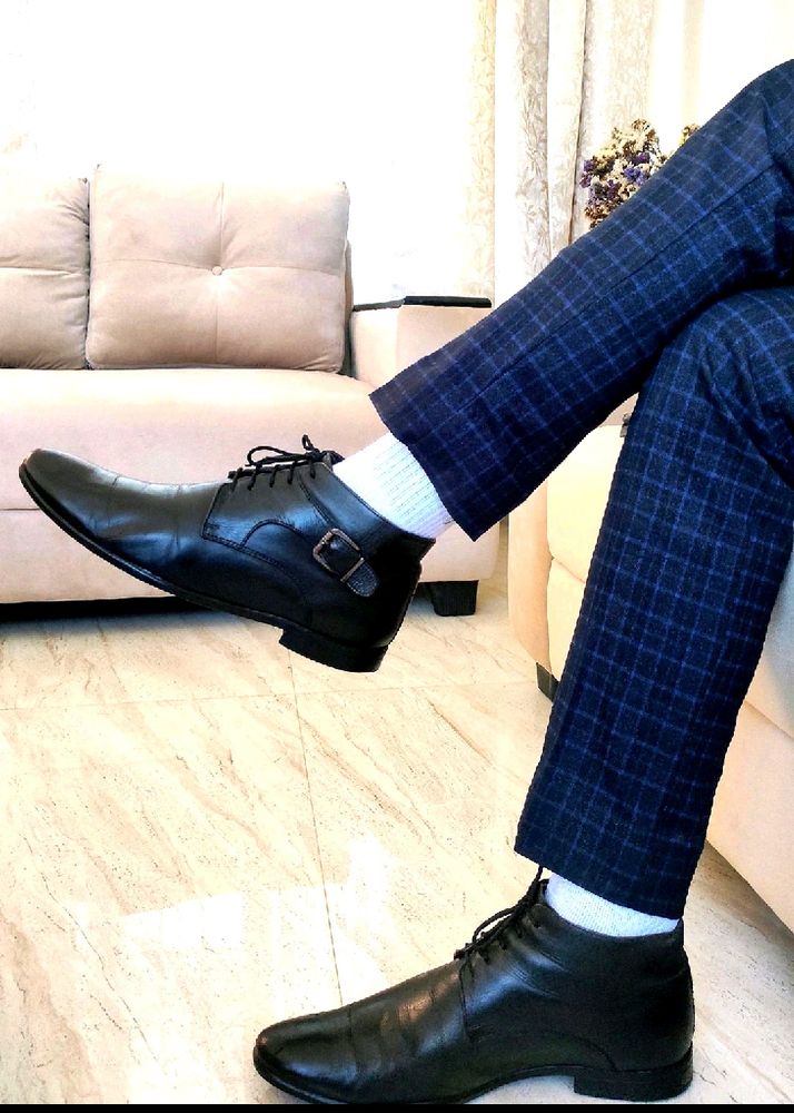 Salt N Pepper Formal Leather Boot