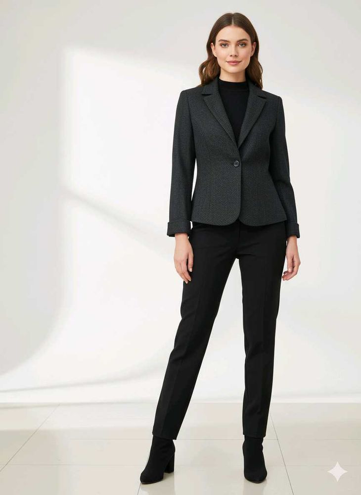 Classic Black Blazer Premium Luxury