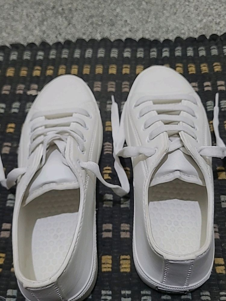 White Casual Shoes