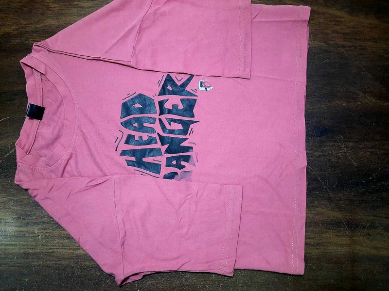 Head Ranger Pink Long Sleeve Tee