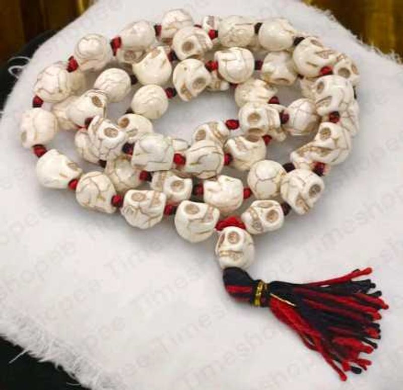 Sidhhi Mund Mala 100% Original Bone Water Coated