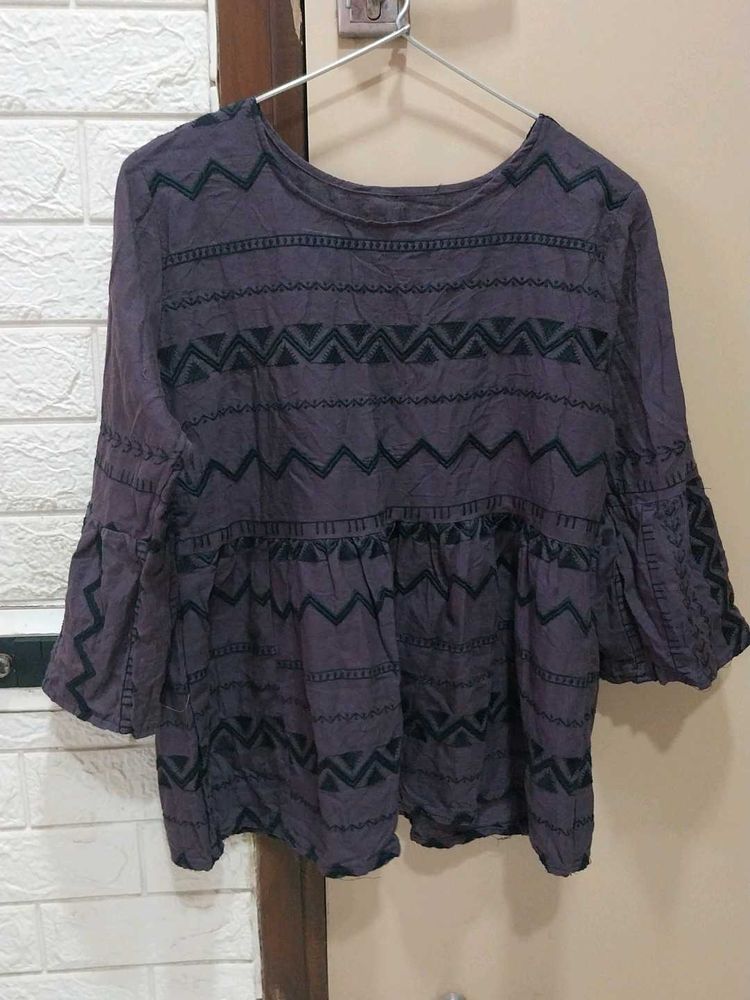 Purple Indie Top