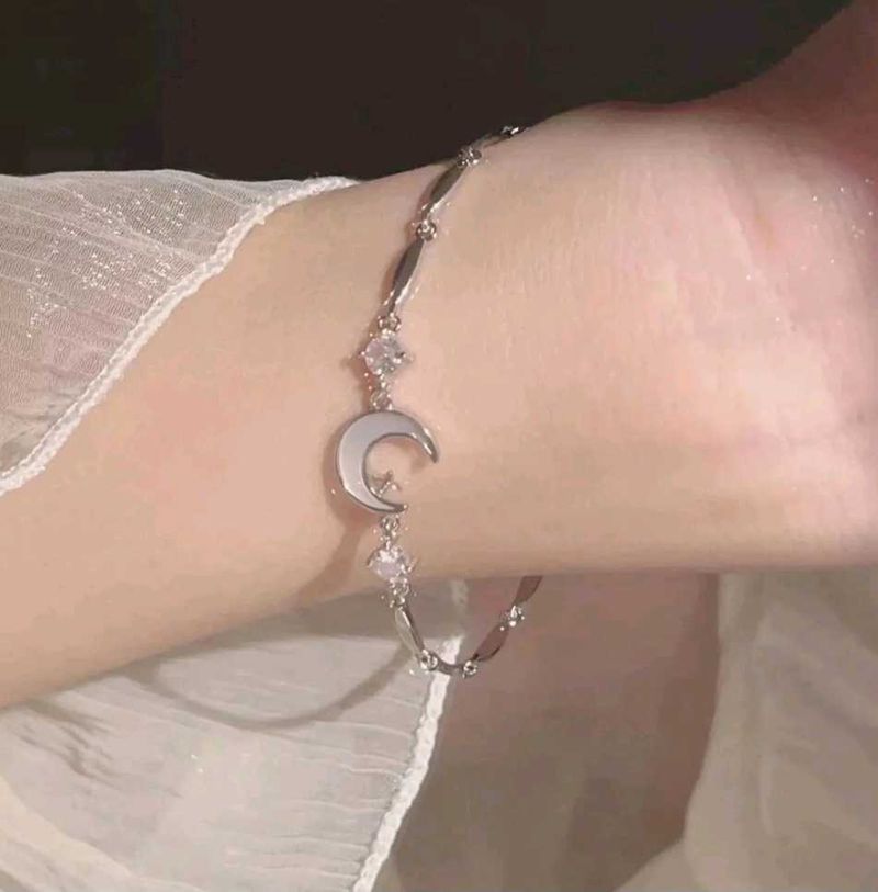 Moon Charm Bracelet