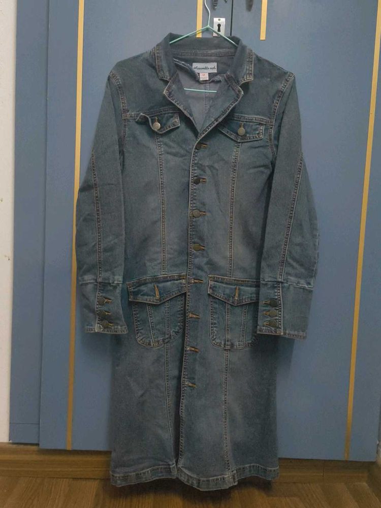 Denim Duster Coat