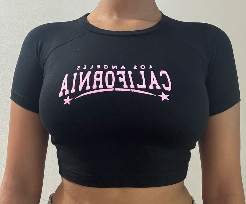 Black Baby Tee