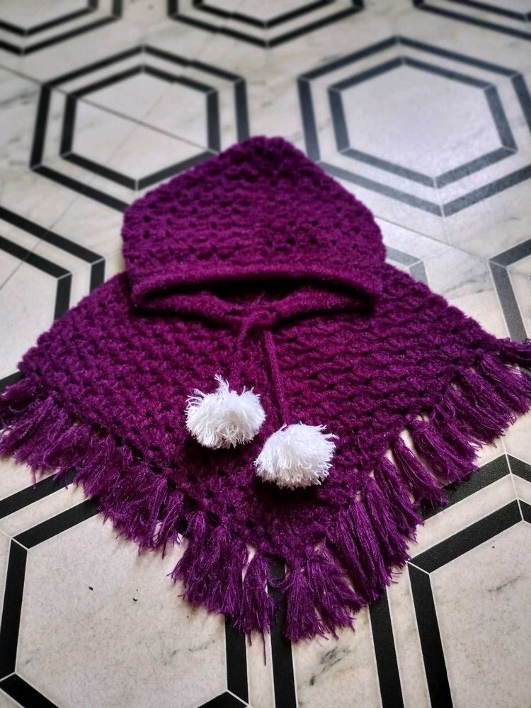 Crochet Girl Poncho