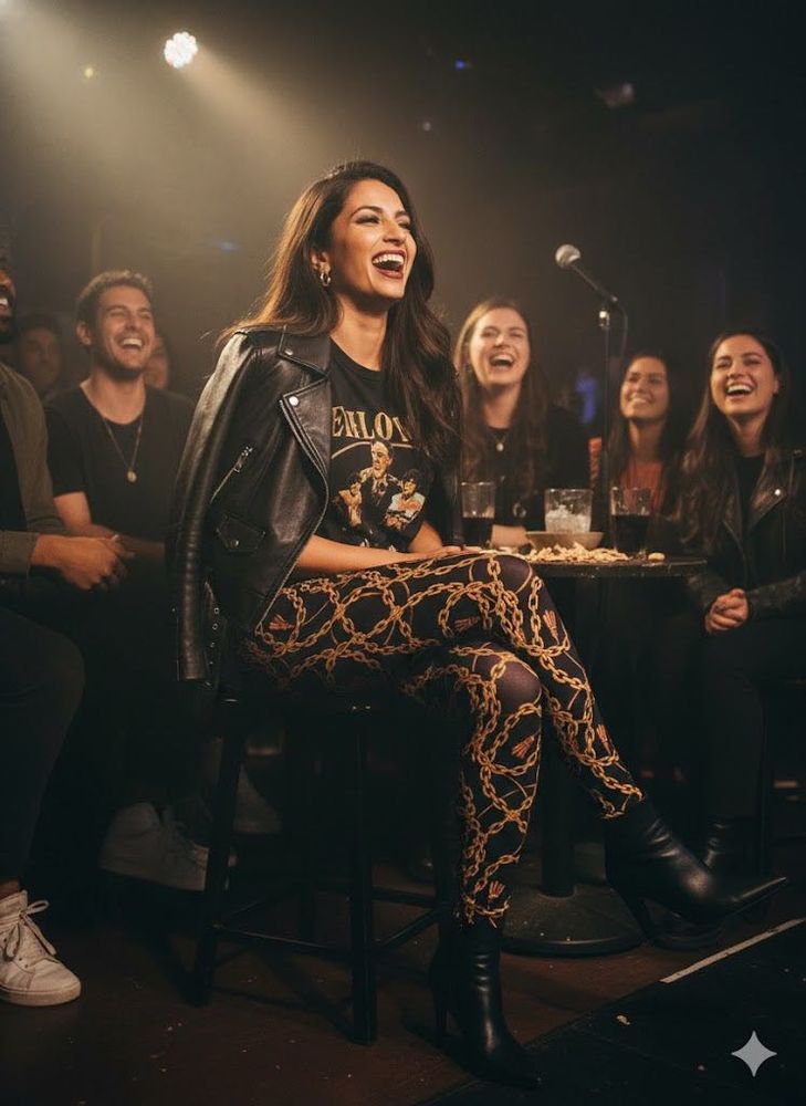 👑ZARA Chain Print Leggings|Gold &amp; Black|Must Buy