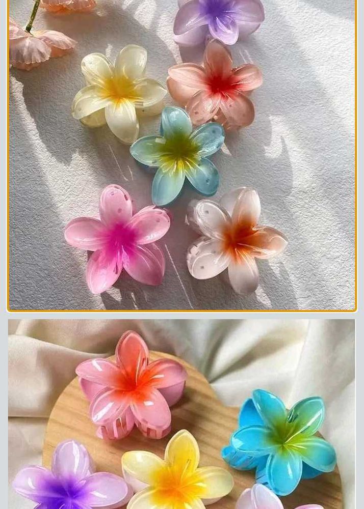 Floral Hair Clips