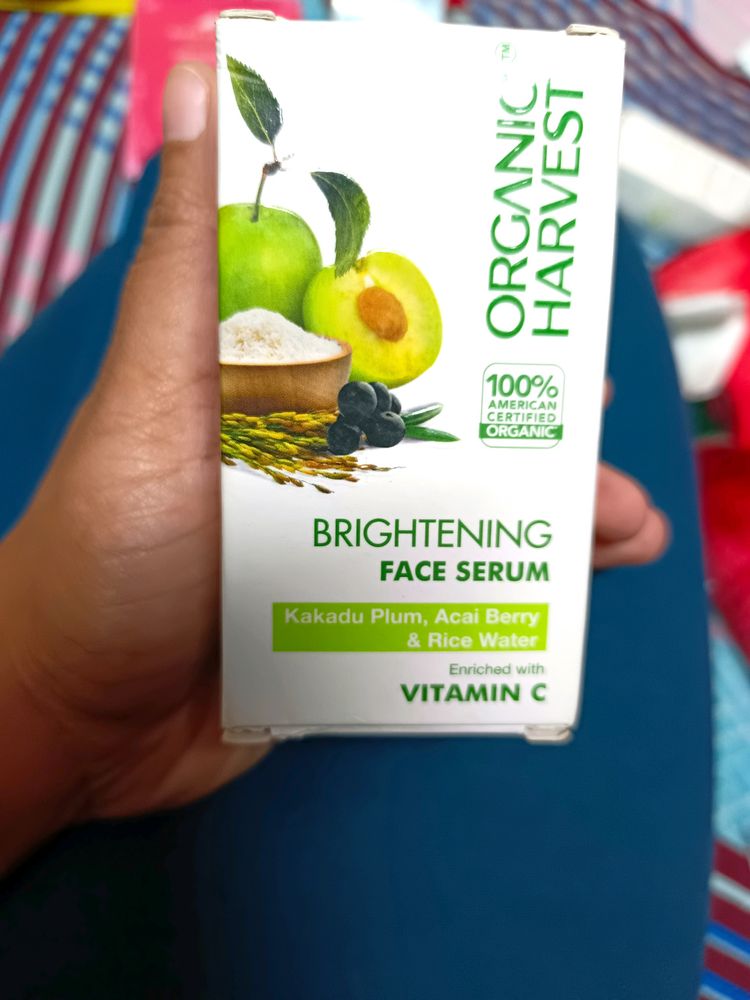 Organic Harvest Skin Brightening Face Serum