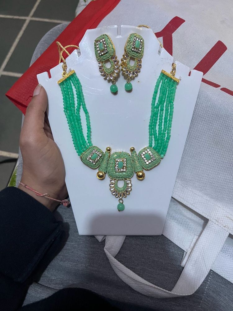 Light Green Trending Necklace