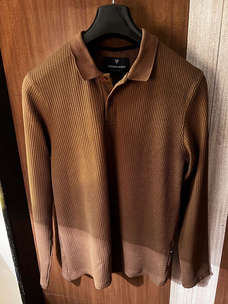 Thomas Scott Brown Polo Shirt