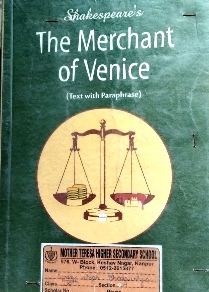 Shakespeare&#39;s The Merchant Of Venice