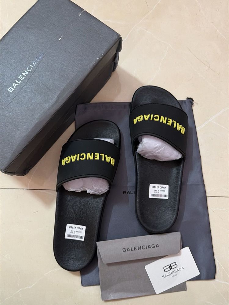 Men Balenciaga Slides