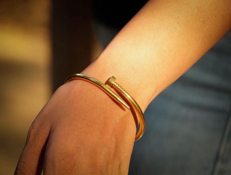 Gold-Plated Slip On Bracelet🔮