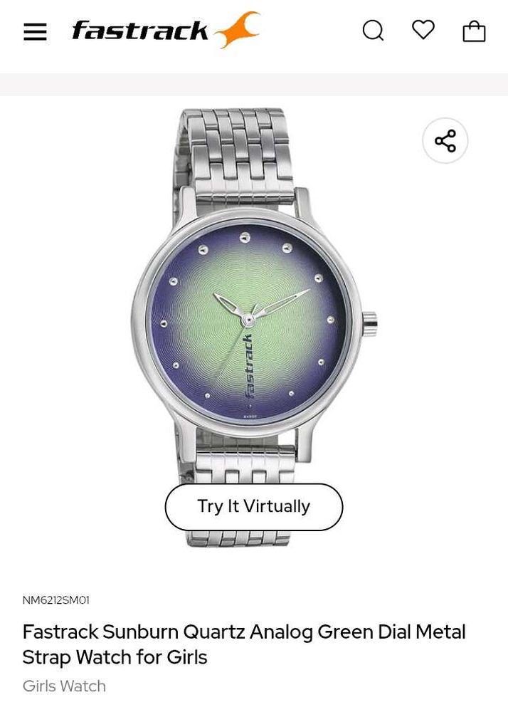 Festive Sale! Fastrack Sunburn Women Wrist Watch