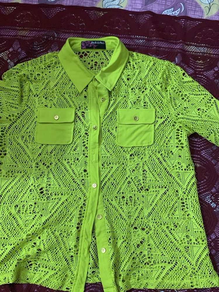 Neon Net Shirt