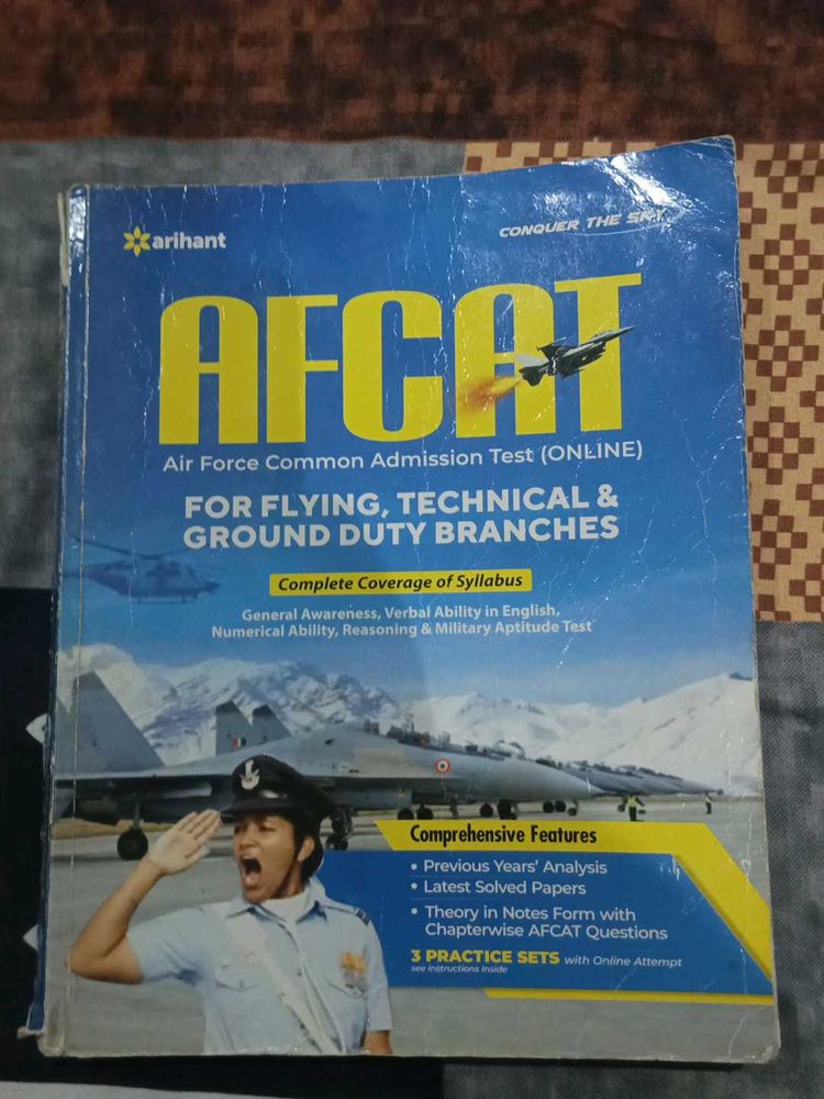 Arihant AFCAT Exam Prep Book