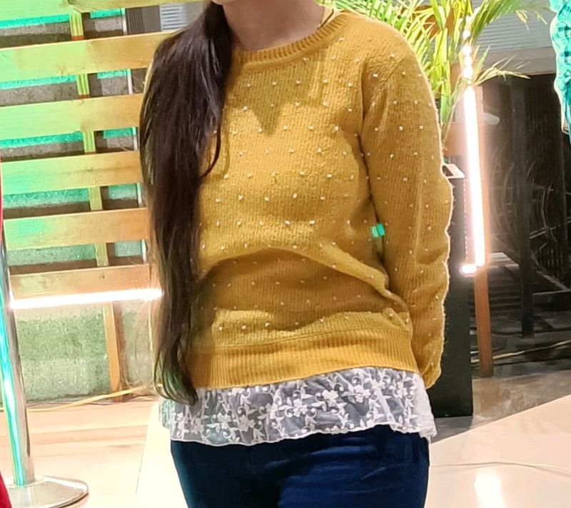 Mustard Yellow Top