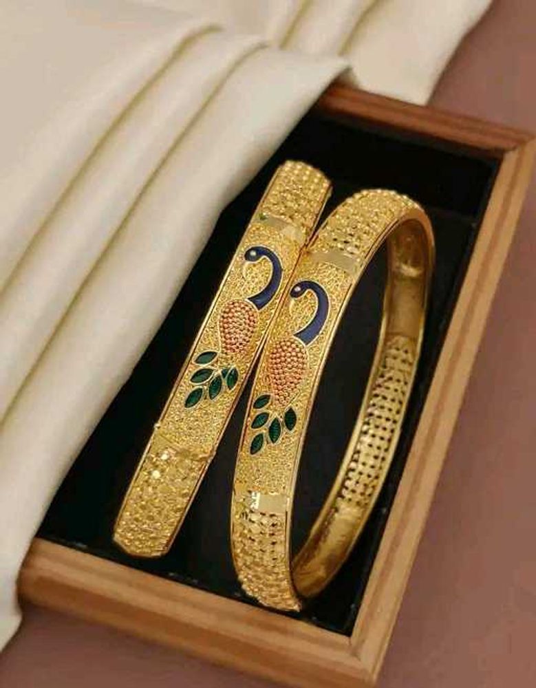 Gold Plated Bangles