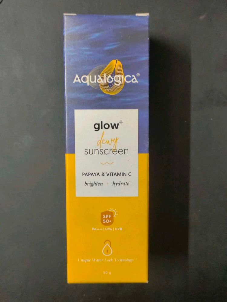 Aqualogica Glow+ Dewy Sunscreen