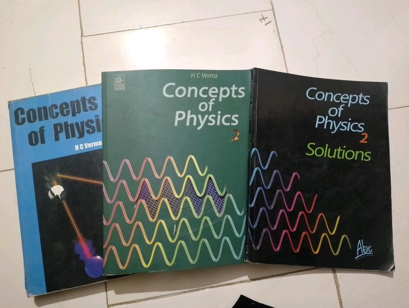 HC VERMA PHYSICS VOLUME 1 AND 2 Offer 🎉