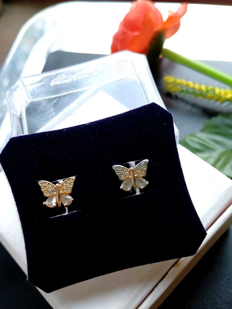 Butterfly Stud Earrings