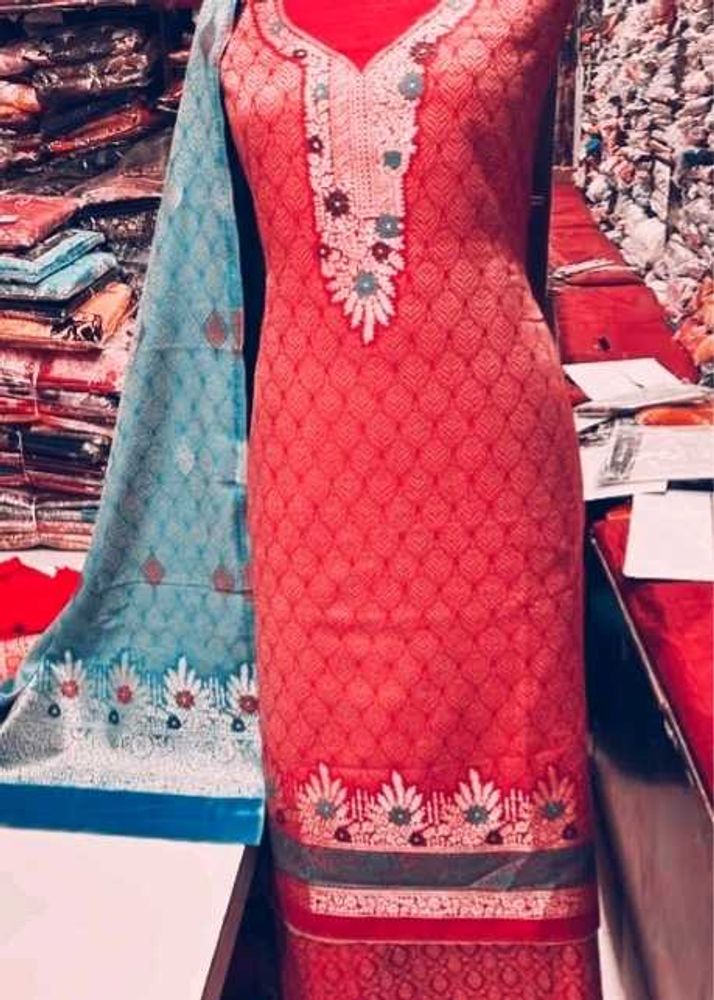 Elegant  Pure Kani Woolen Suit