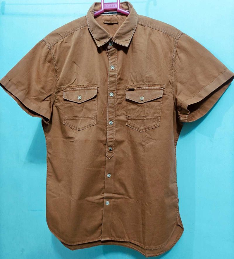 Brown Casual Shirt