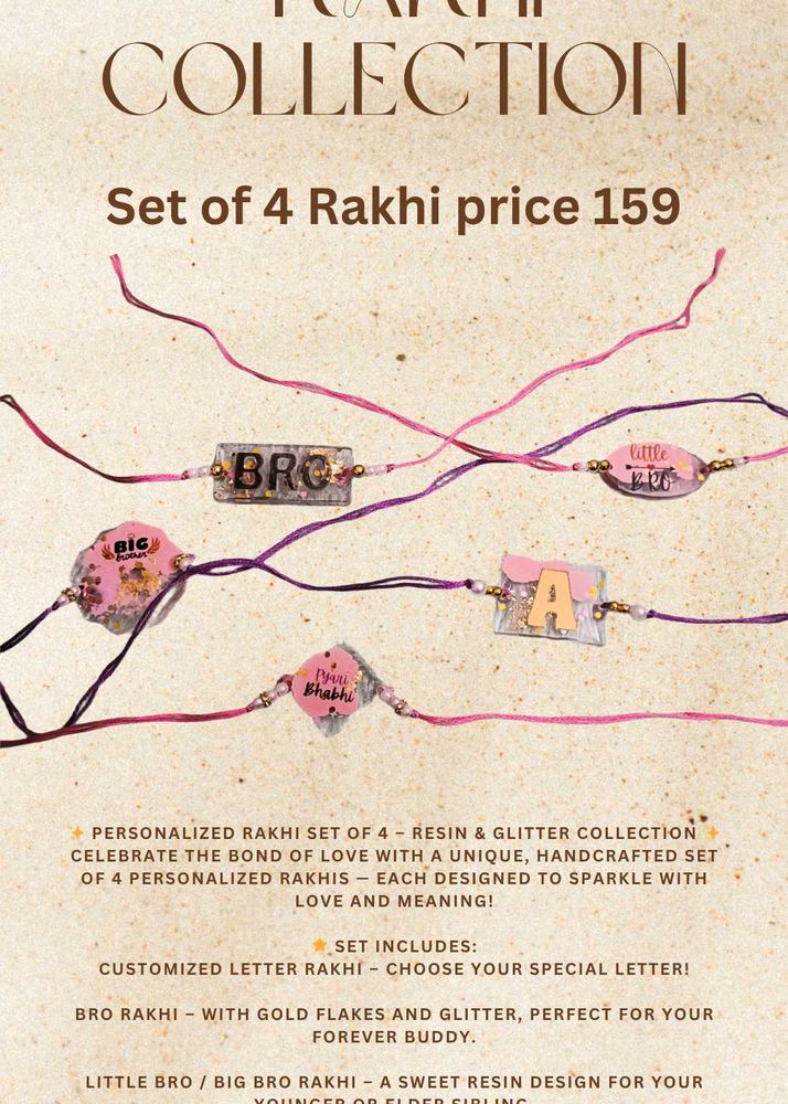 Rakhi Collection Set of 4