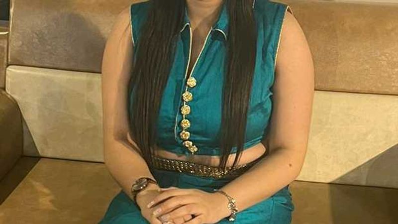 Teal festive blouse