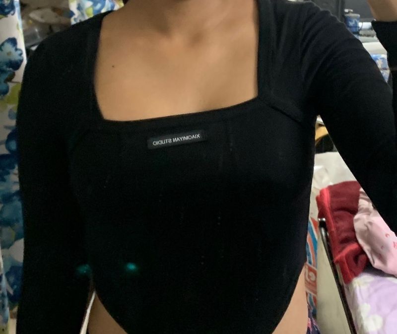 Black Corset Top