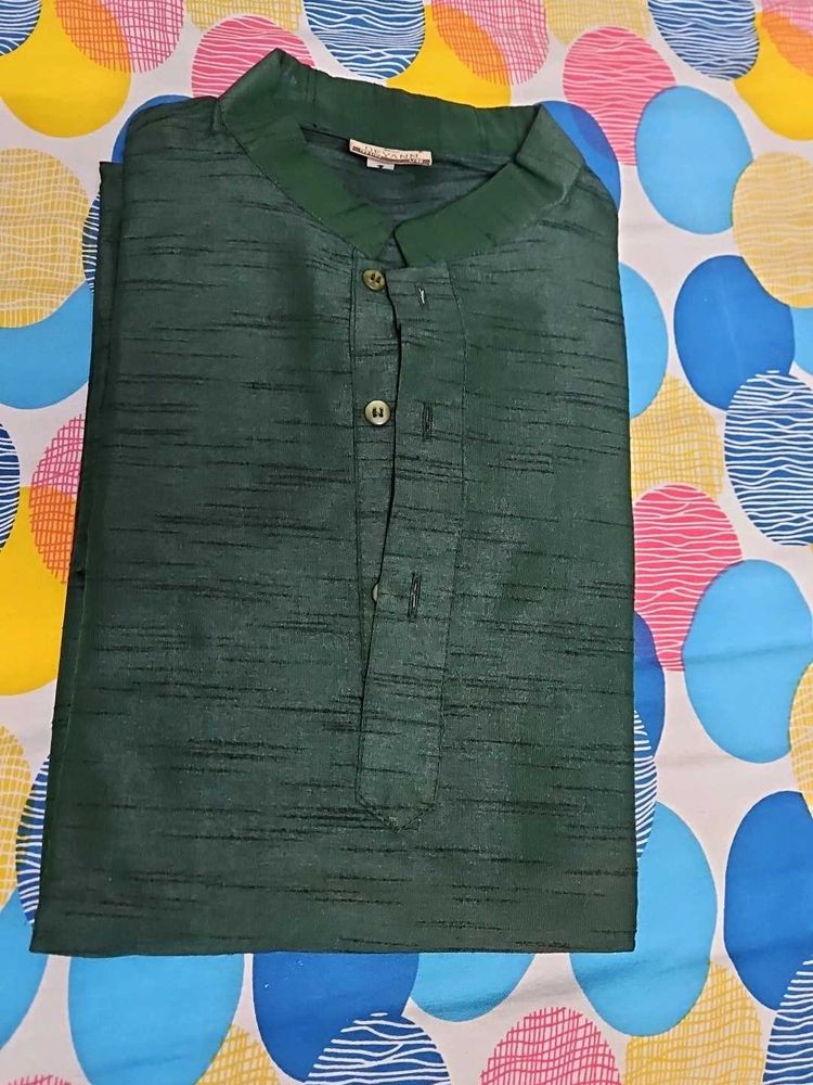 Men&#39;s Green Kurta