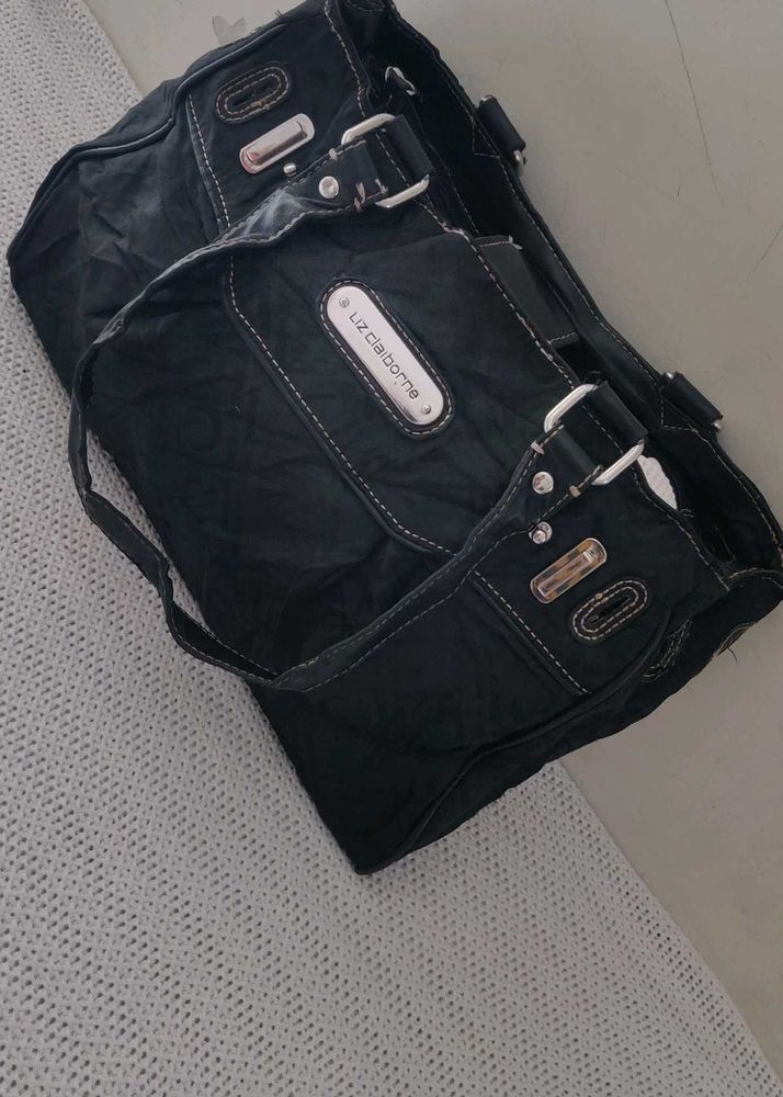 Liz Claiborne Black Shoulder Bag