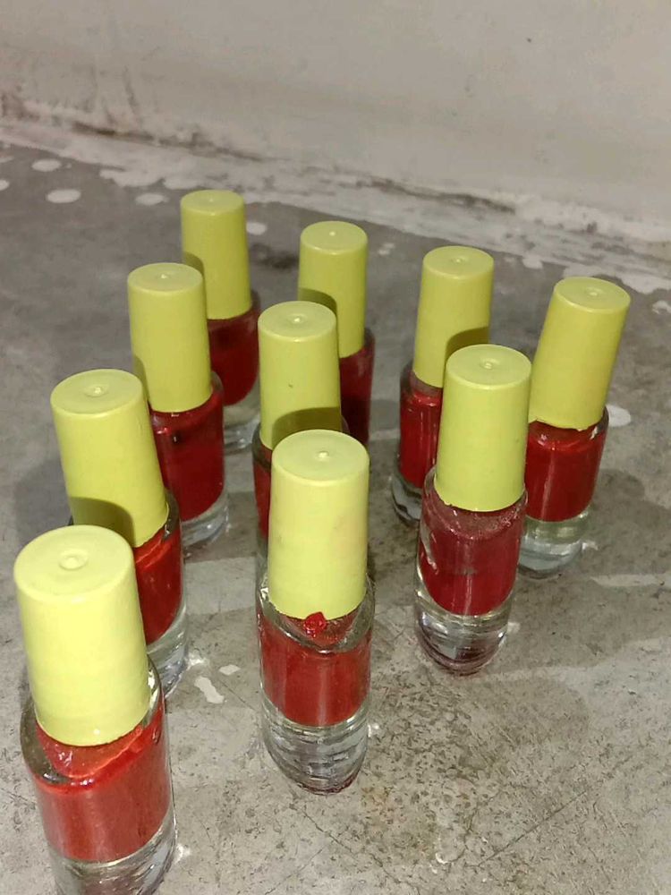 Red Nail Polish Bundle