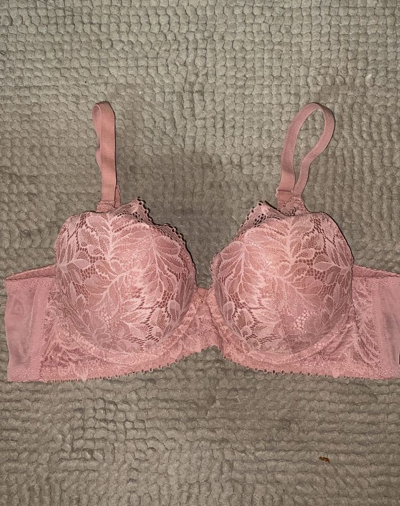 Pink Lace Bra