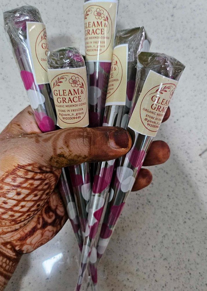 Gleam &amp; Grace Henna Cones