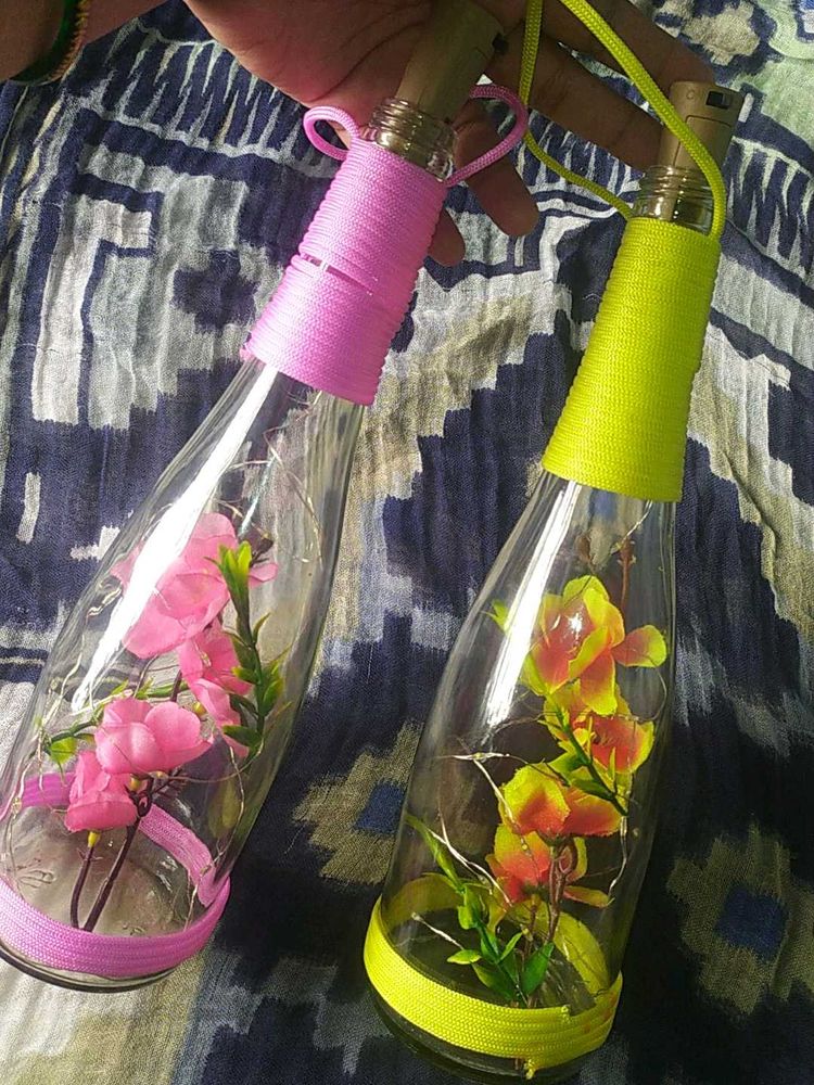 Decorative light Bottles