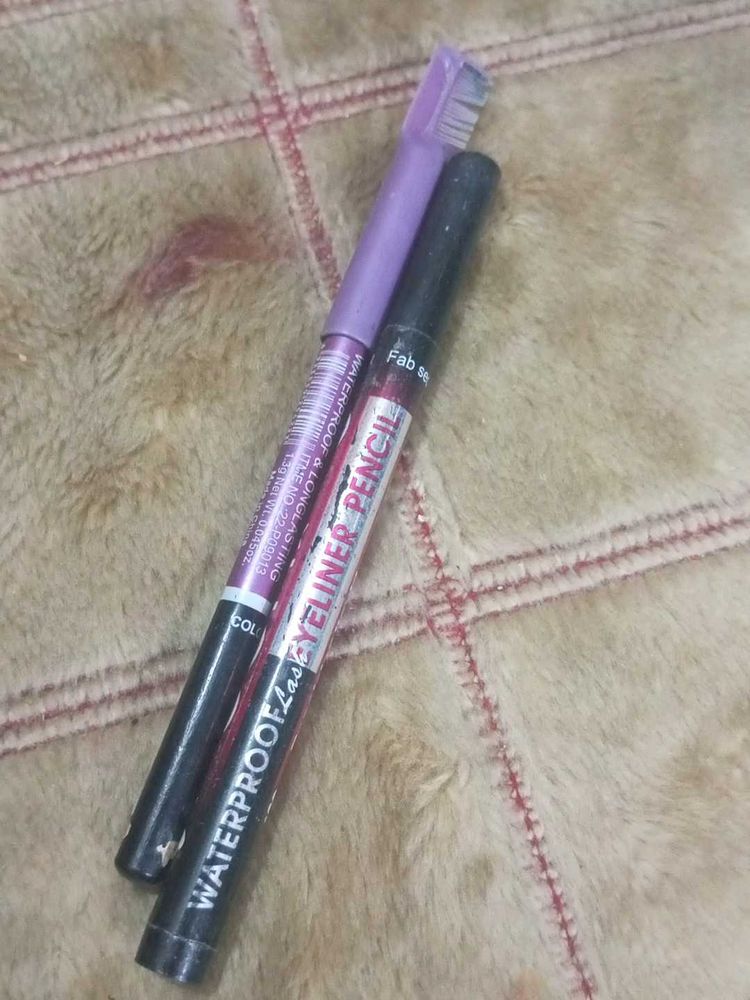 Kajal And Eyeliner Combo