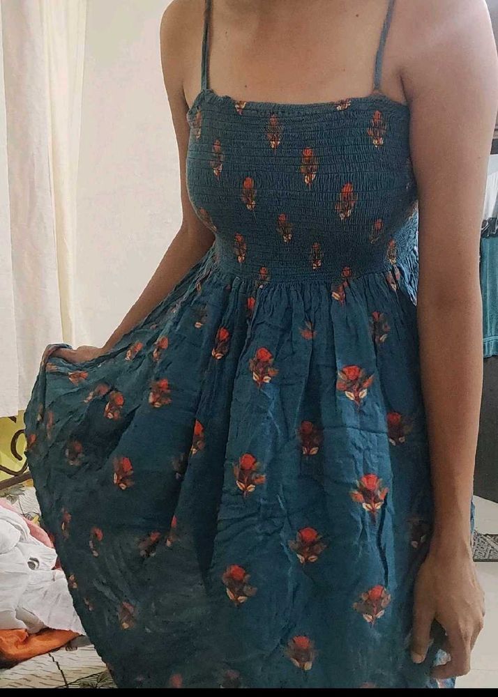MANGO Floral Sundress