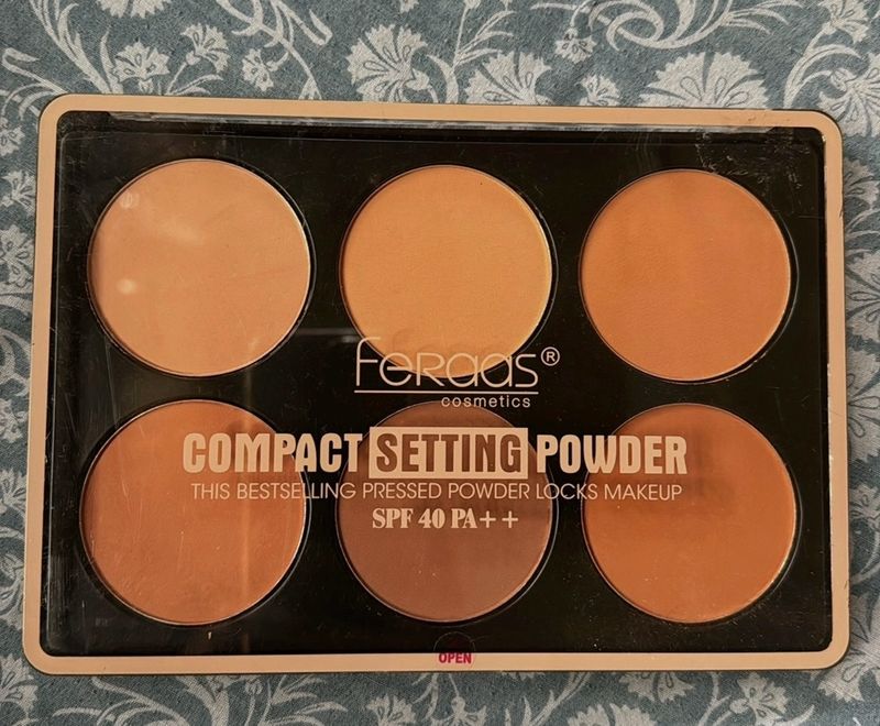 Feraas Cosmetics Compact Setting Powder SPF 40PA++