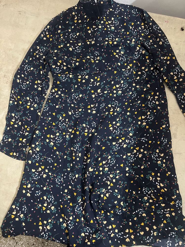 Floral Print Midi Dress