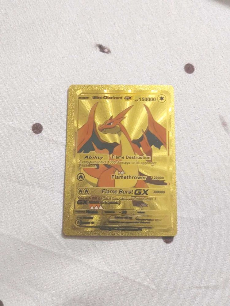 Ultra Charizard GX Card
