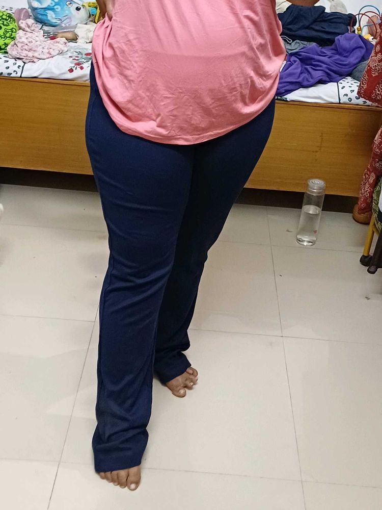 Navy Blue Women's Pants