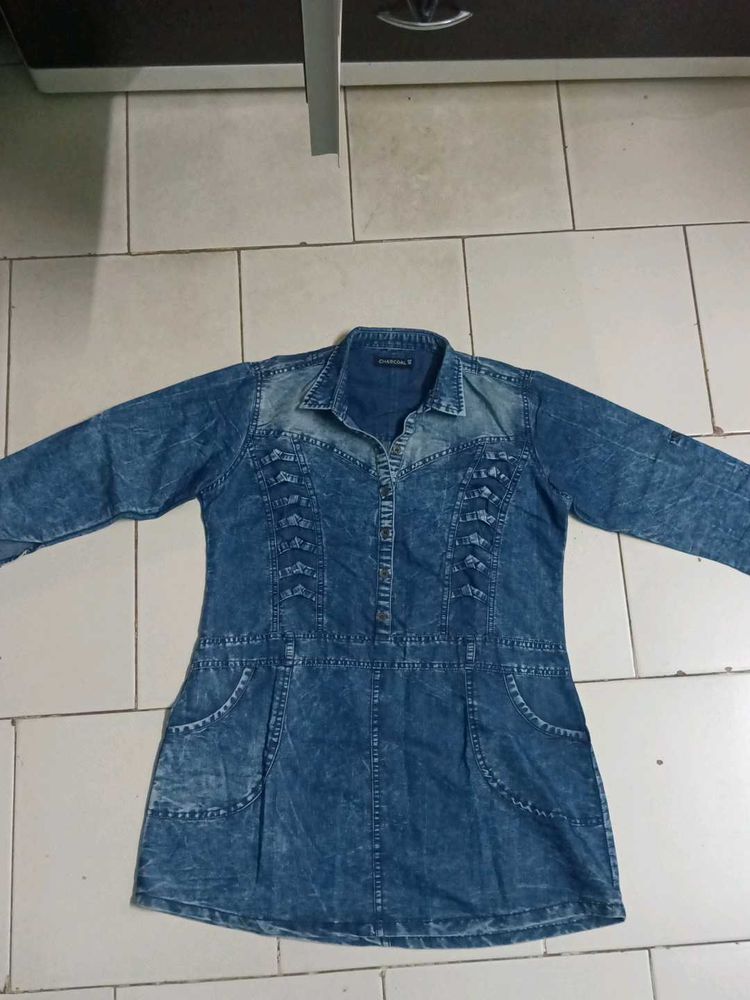 Denim Mini Dress