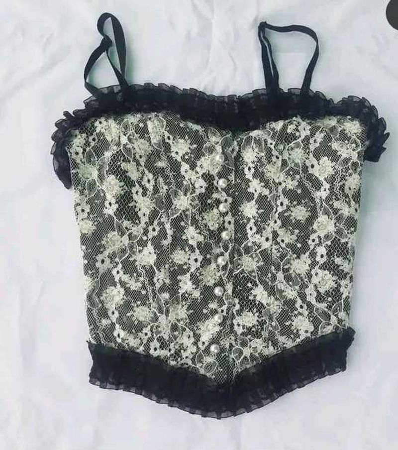 Lace Corset Top